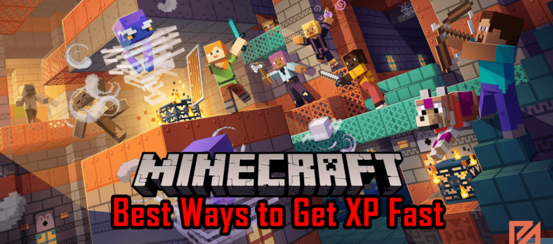 Minecraft get XP fast feature