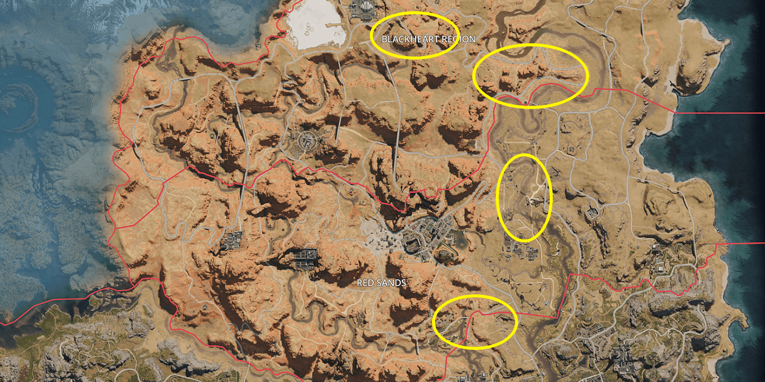 Once Human Gold Ore Location