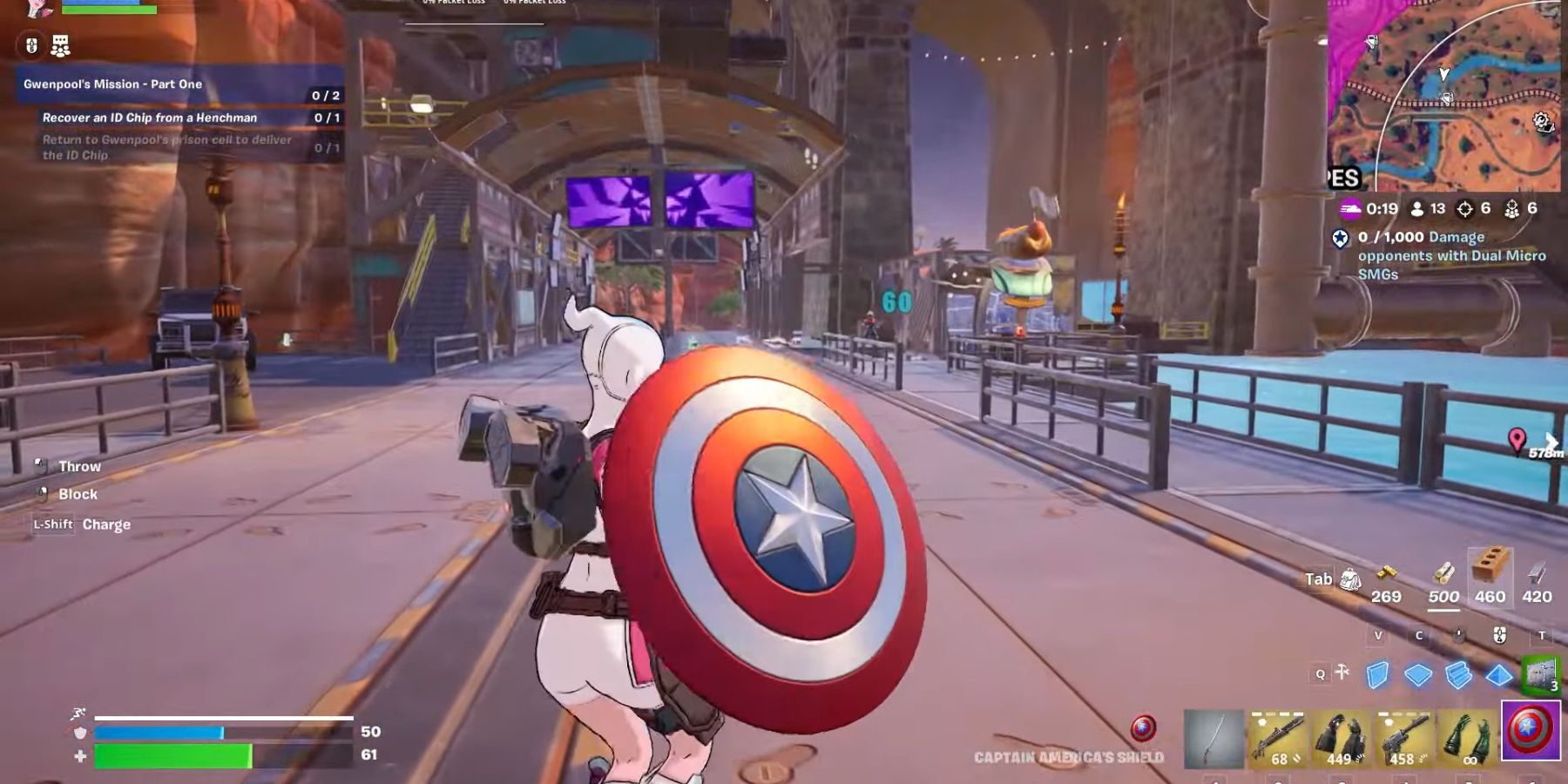 Get Captain America's Shield in Fortnite