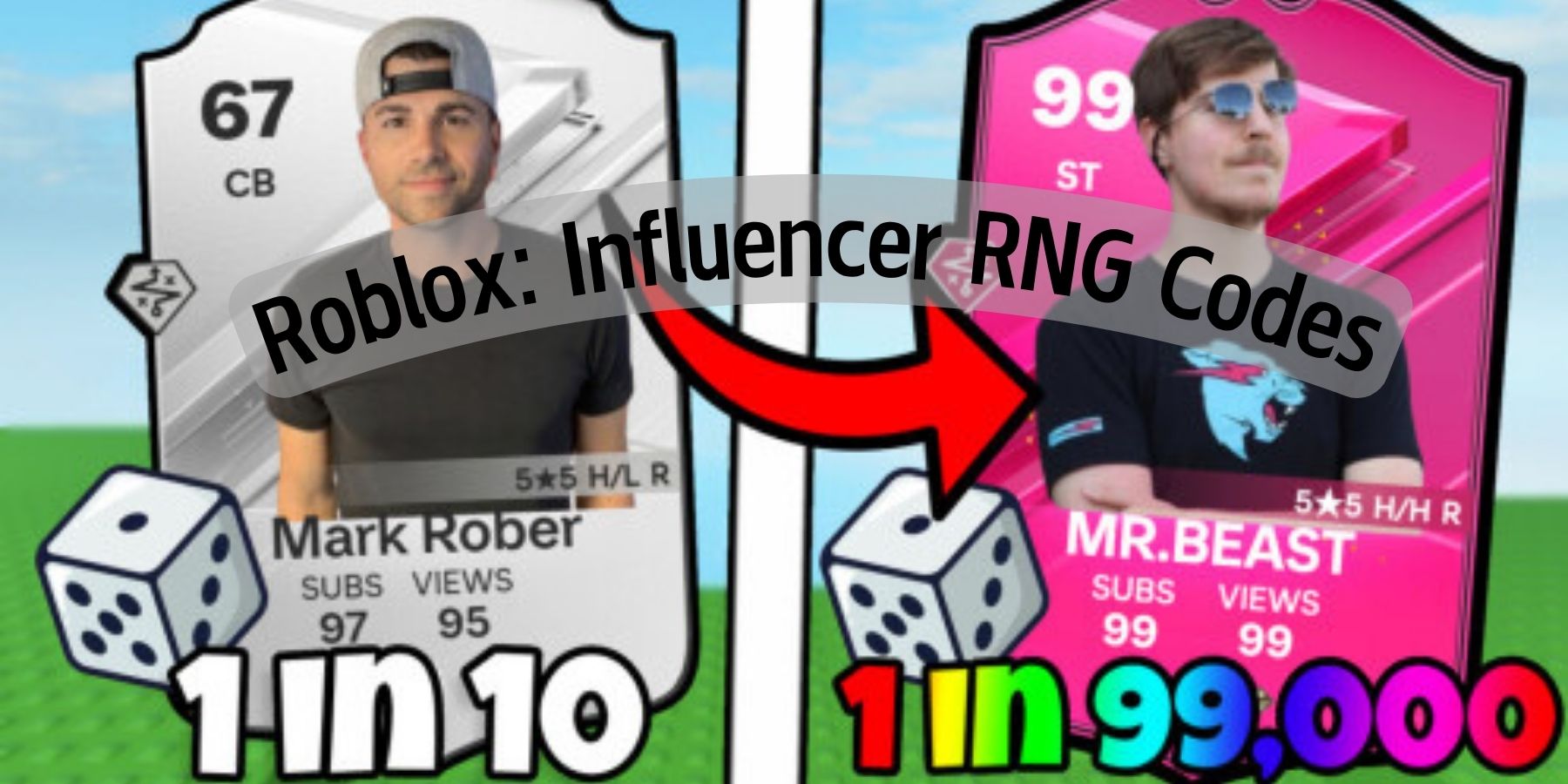 Roblox Influencer RNG Codes