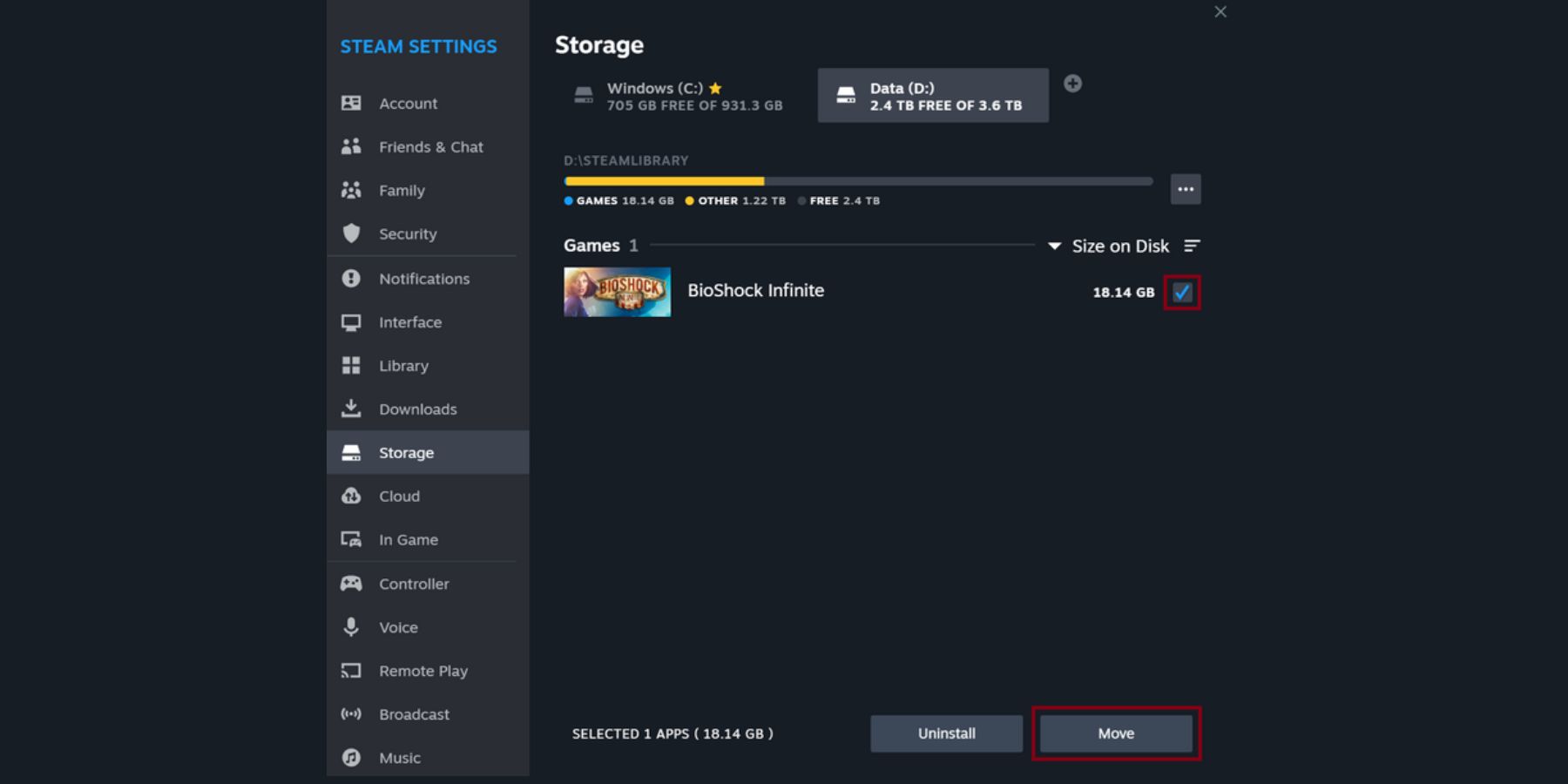 Fix Space Marine 2 Freezes: Move game to an SSD