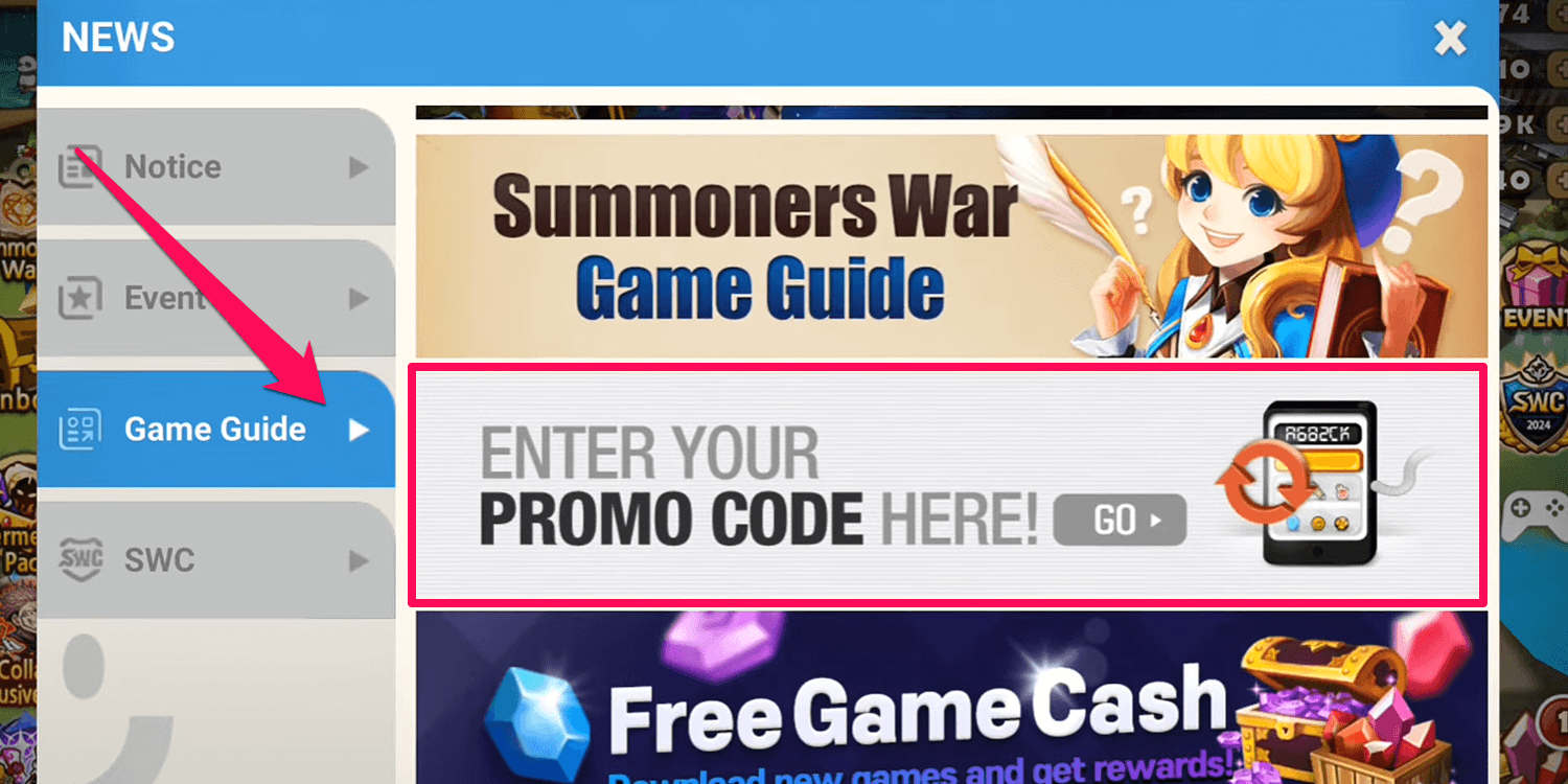 Summoners War Codes How to Redeem