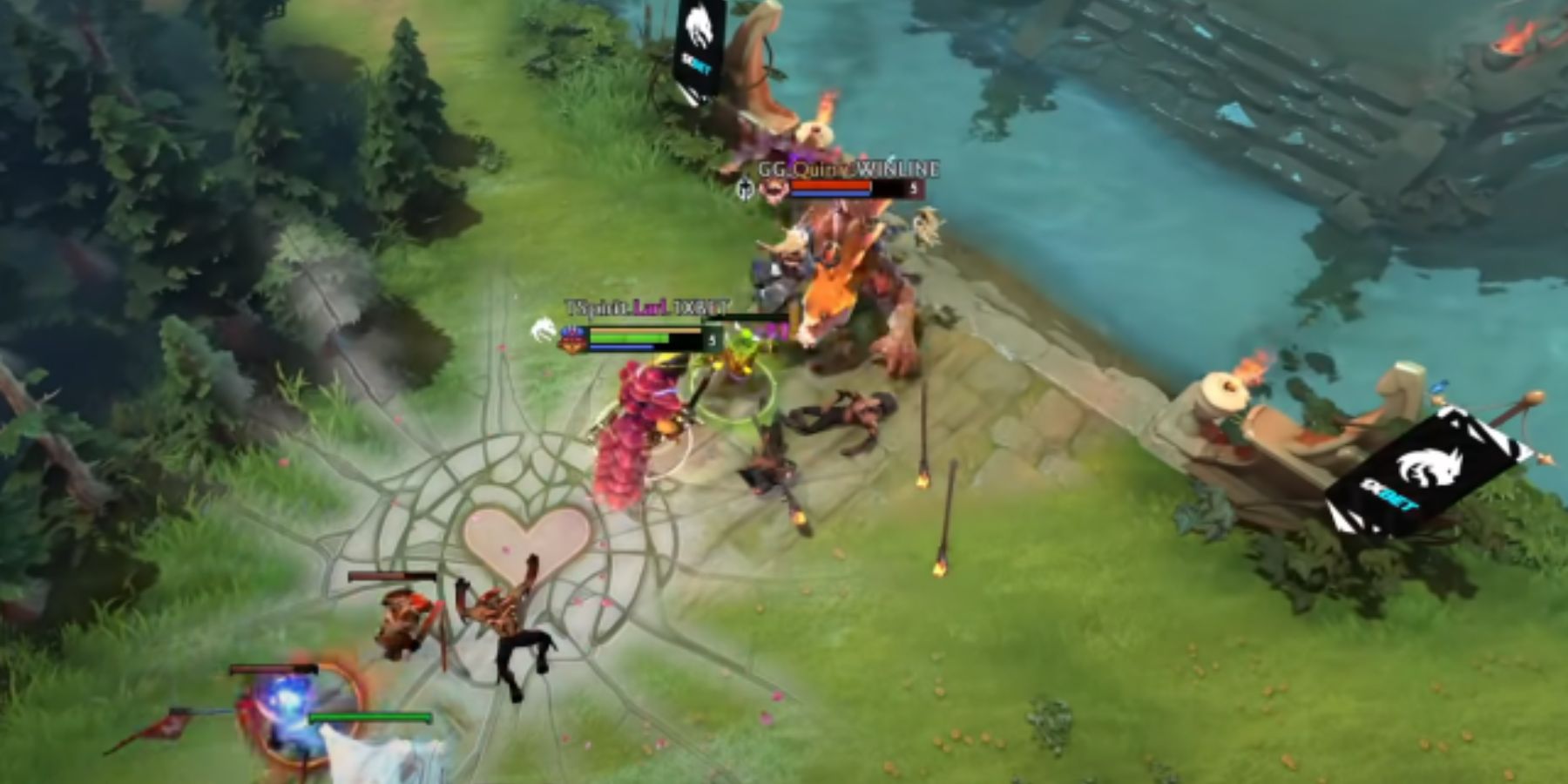 In-game ads in Dota 2