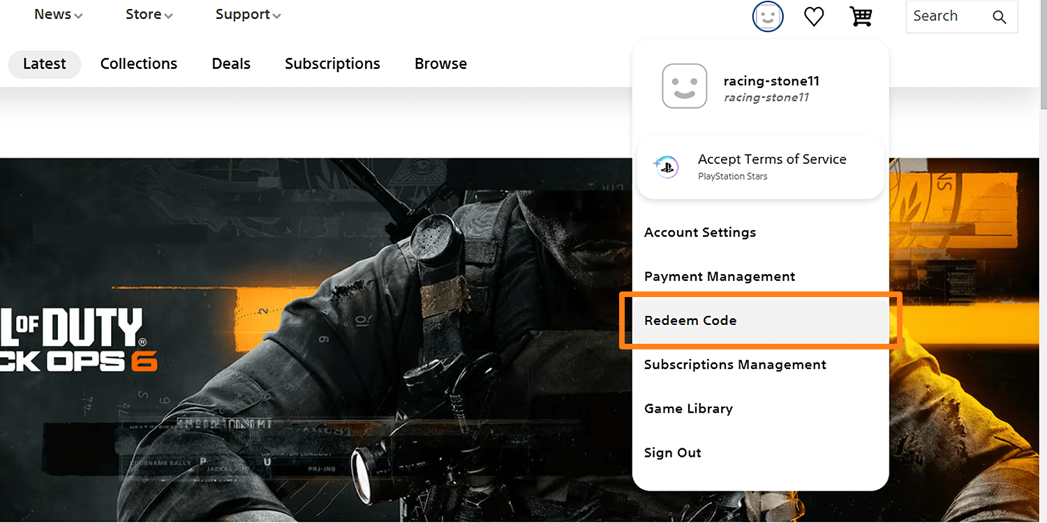 Apex Legends Feature Redeem on PS