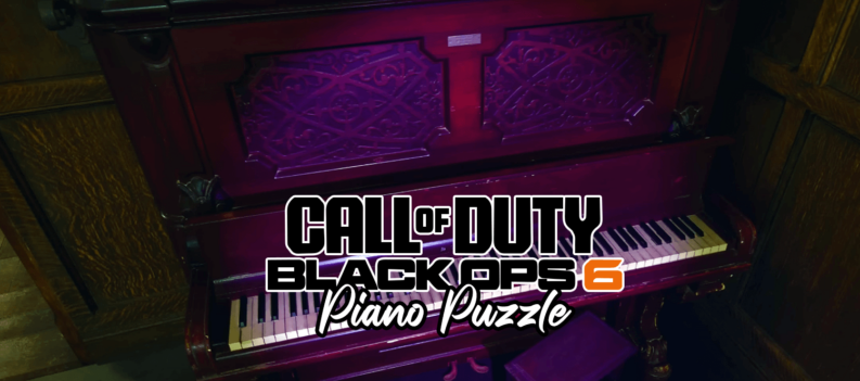 CoD Piano Puzzle