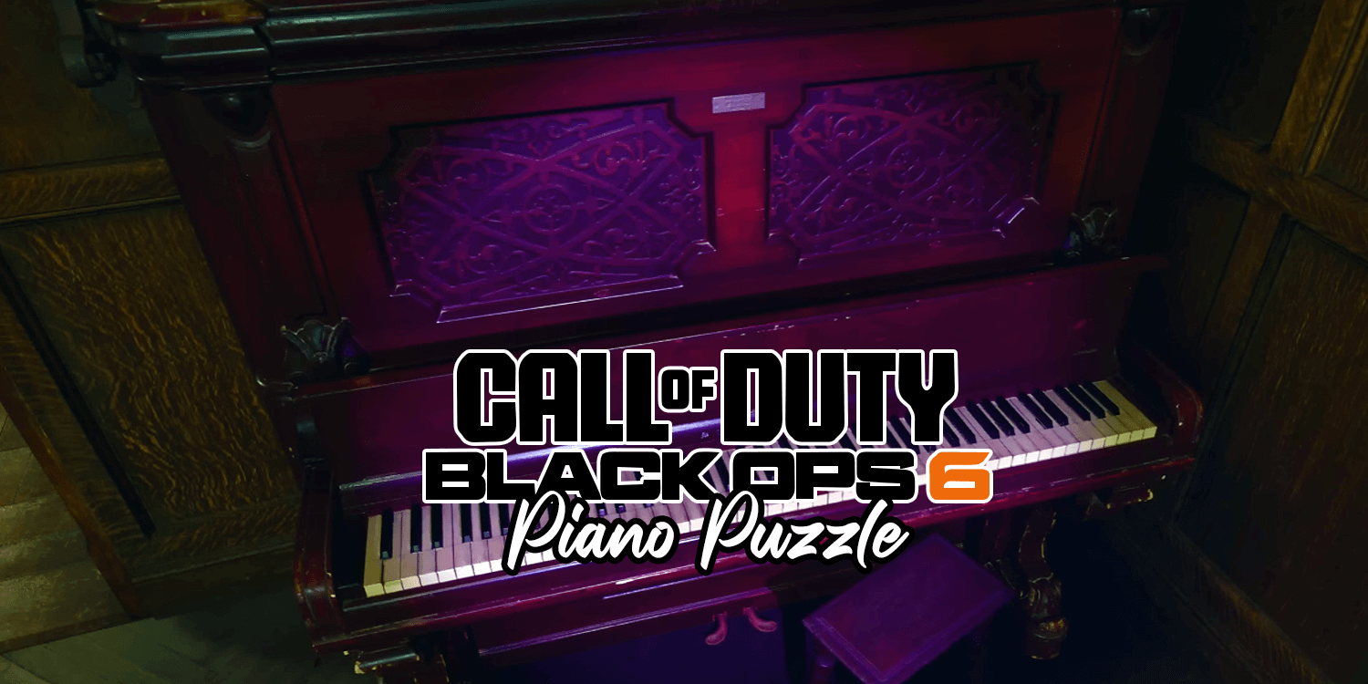 CoD Piano Puzzle