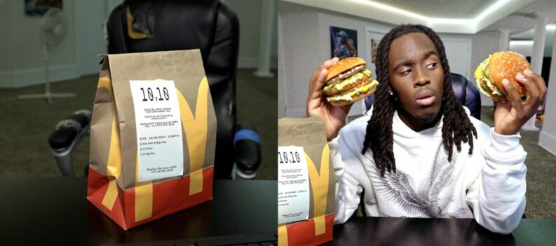 McDonald's Teases Collaboration With Twitch Streamer Kai Cenat, Incredible