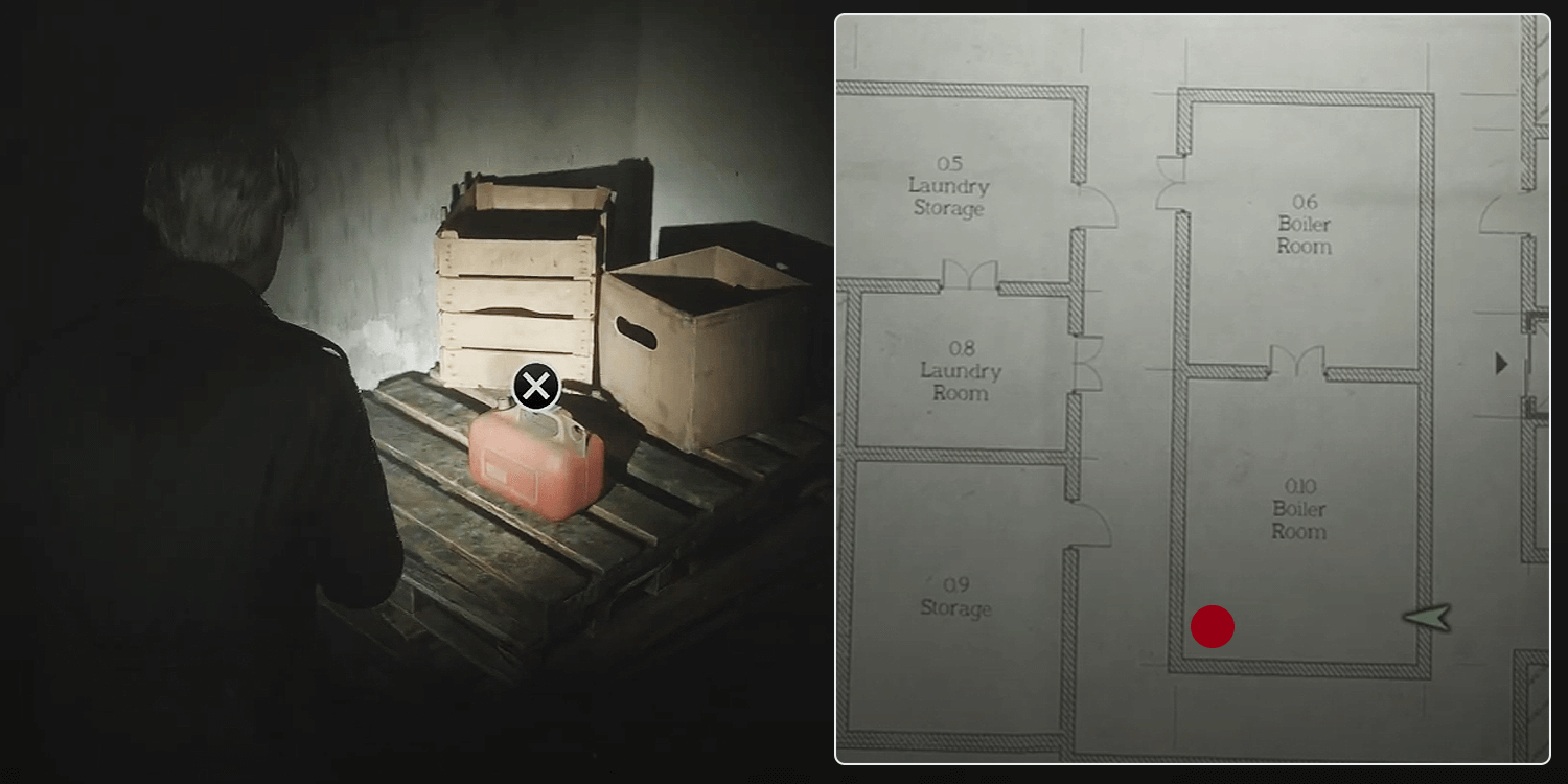 Silent Hill 2 Remake Fuel Can Location