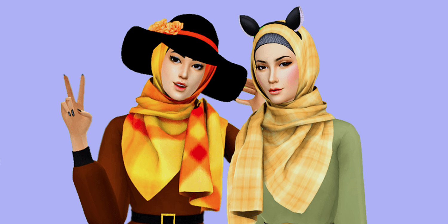 Sims 4 Best CC Hijab