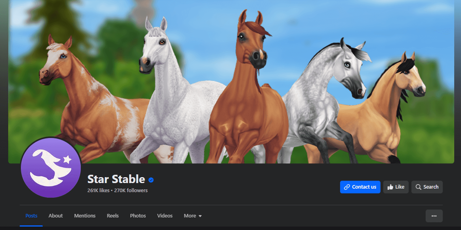 Star Stable Facebook