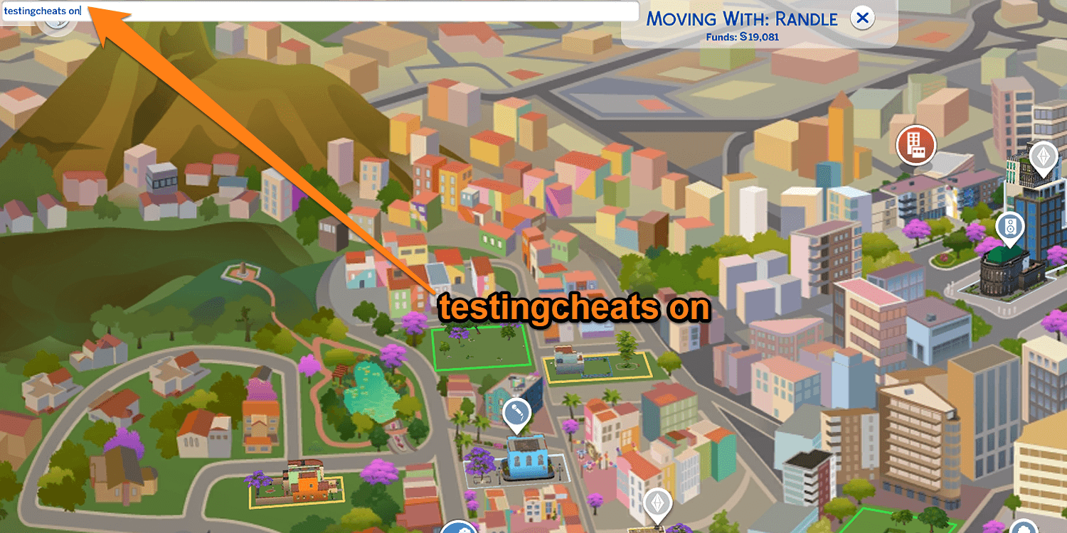 free real estate cheat in the Sims 4 Testingcheats on