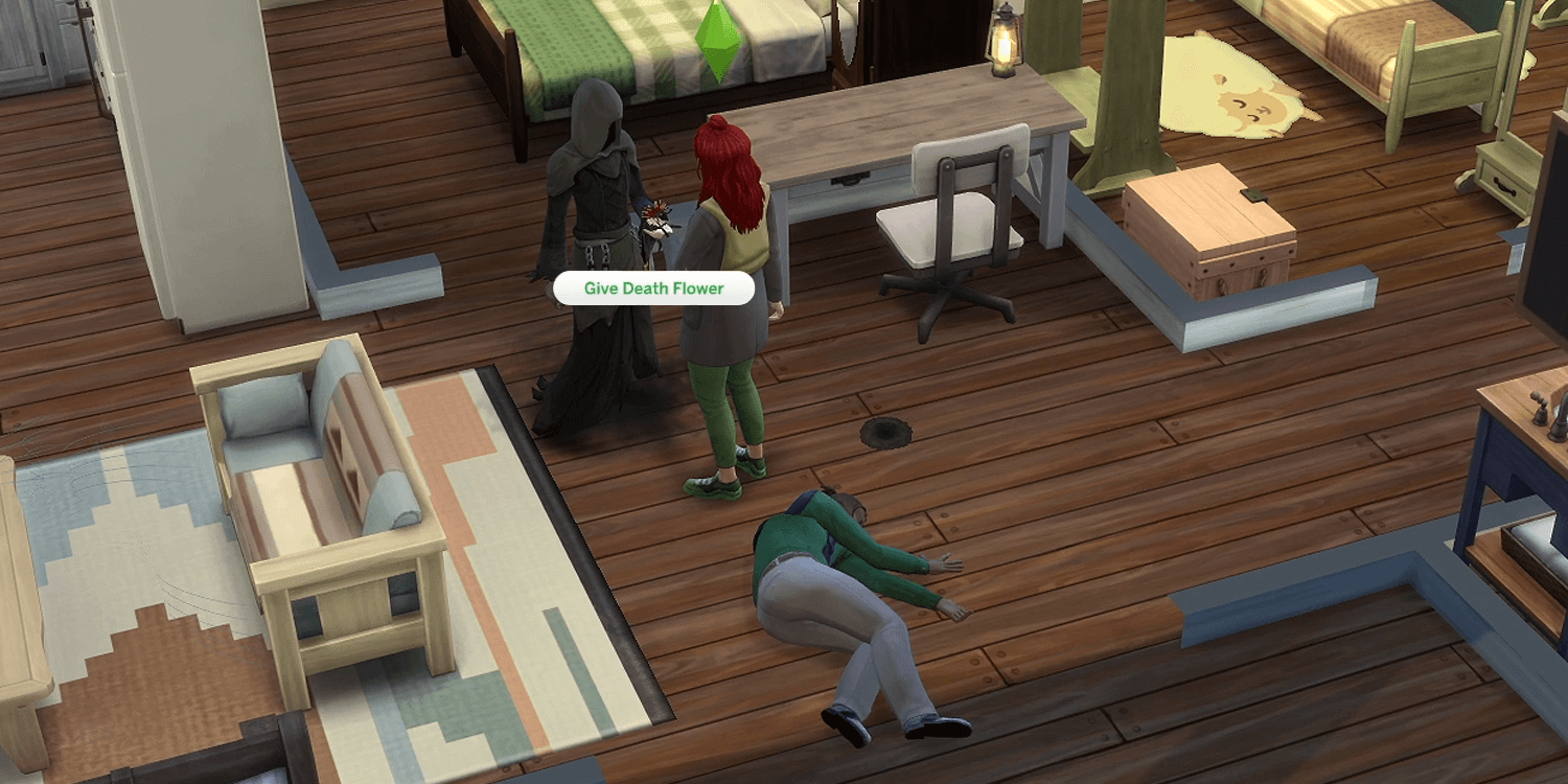 Sims 4 How to Get Death Flower Give to Grim