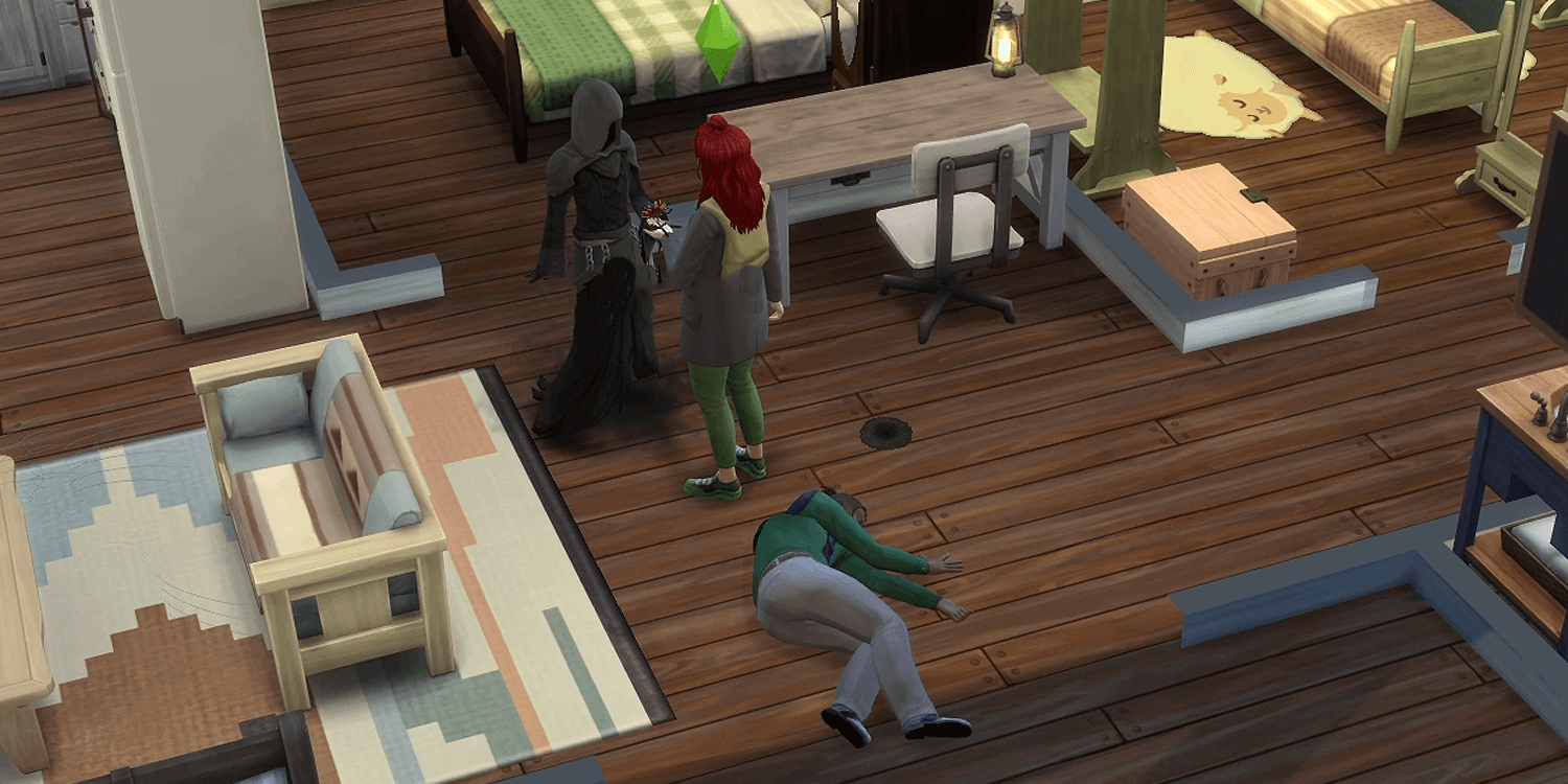 Sims 4 Meeting Grim Reaper